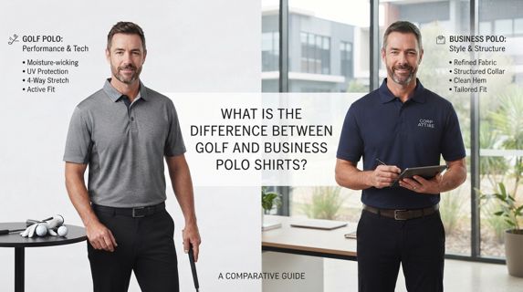 What Is the Difference Between Golf and Business Polo Shirts?