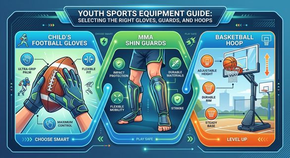 Youth Sports Equipment Guide: Selecting the Right Gloves, Guards, and Hoops