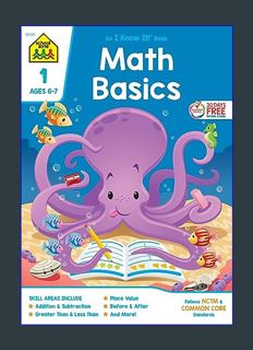 Epub Kndle School Zone - Math Basics 1 Workbook - 64 Pages, Ages 6 to 7, 1st Grade, Numbers 1-100,