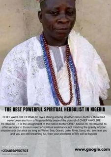 The best powerful spiritual Native doctor in Nigeria