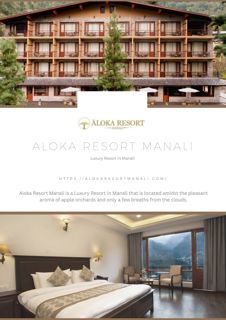 Luxury Resort in Manali