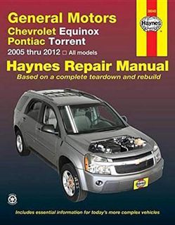 GET EPUB KINDLE PDF EBOOK General Motors Chevrolet Equinox and Pontiac Torrent: 2005 thru 2012 All m