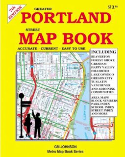 Read [KINDLE PDF EBOOK EPUB] Greater Portland Street Map Book by  G.M. Johnson 🗂️