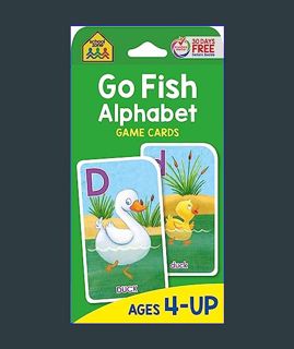 Epub Kndle School Zone - Go Fish Alphabet Game Cards - Ages 4 and Up, Preschool to First Grade, Upp