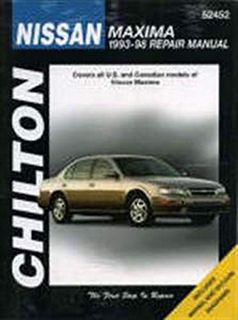 Read EBOOK EPUB KINDLE PDF Nissan: Maxima 1993-98 (Chilton's Total Car Care Repair Manual) by  The C
