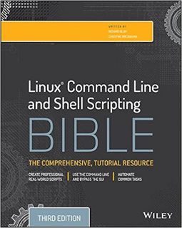 [PDF] ⚡️ DOWNLOAD Linux Command Line and Shell Scripting Bible Full Ebook