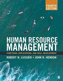 GET PDF EBOOK EPUB KINDLE Human Resource Management: Functions, Applications, and Skill Development