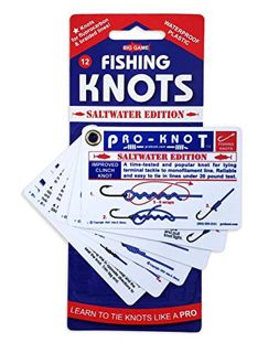 Access KINDLE PDF EBOOK EPUB Pro-Knot Saltwater Fishing Knots - Waterproof Plastic Knot Cards | Easy