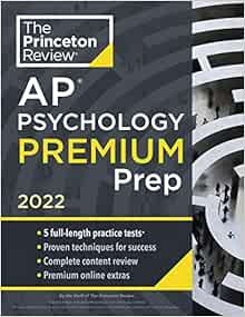 READ EBOOK EPUB KINDLE PDF Princeton Review AP Psychology Premium Prep, 2022: 5 Practice Tests + Com