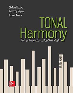 Access [PDF EBOOK EPUB KINDLE] Tonal Harmony by  Stefan Kostka 📂