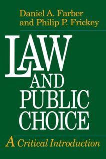 [Read] KINDLE PDF EBOOK EPUB Law and Public Choice: A Critical Introduction by  Philip P. Frickey &