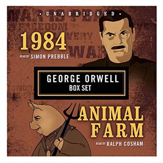 Get KINDLE PDF EBOOK EPUB George Orwell Boxed Set (1984 and Animal Farm) by  George Orwell 💔