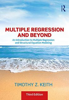 [READ] [EBOOK EPUB KINDLE PDF] Multiple Regression and Beyond: An Introduction to Multiple Regressio