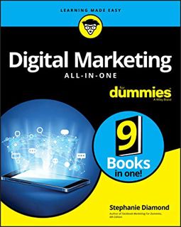 GET [EBOOK EPUB KINDLE PDF] Digital Marketing All-in-One For Dummies by  Stephanie Diamond 📕