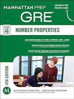 READ EBOOK EPUB KINDLE PDF GRE Number Properties (Manhattan Prep GRE Strategy Guides Book 4) by Manh