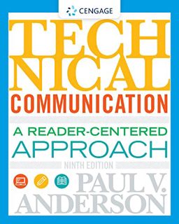 READ KINDLE PDF EBOOK EPUB Technical Communication by  Paul V. Anderson 📃
