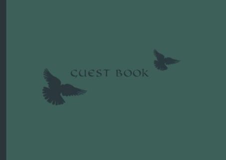Read PDF EBOOK EPUB KINDLE Guest Book: Visitors Book / Guestbook ( Doves Design * Softback * 8.5” x