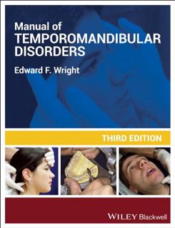 [Read] EPUB KINDLE PDF EBOOK Manual of Temporomandibular Disorders by  Edward F. Wright ✅