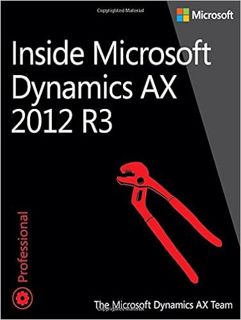[PDF] ✔️ eBooks Inside Microsoft Dynamics AX 2012 R3 Online Book
