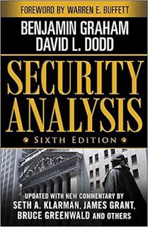 READ ⚡️ DOWNLOAD Security Analysis: Sixth Edition, Foreword by Warren Buffett (Security Analysis Pri