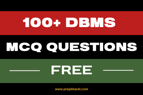 100+ Topicwise MCQs on Database Management System