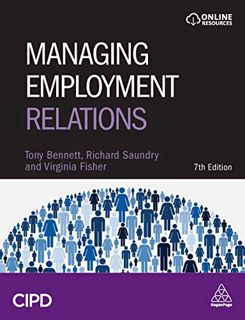 [VIEW] [EBOOK EPUB KINDLE PDF] Managing Employment Relations (Cipd) by  Tony Bennett,Richard Saundry