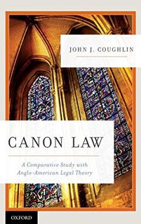 [Access] PDF EBOOK EPUB KINDLE Canon Law: A Comparative Study with Anglo-American Legal Theory by  J