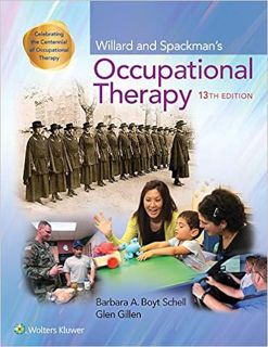 READ ⚡️ DOWNLOAD Willard and Spackman's Occupational Therapy Online Book