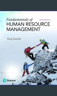 {READ} ⚡ Fundamentals of Human Resource Management (What's New in Management)     5th Edition d