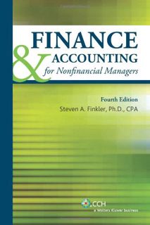 ACCESS EPUB KINDLE PDF EBOOK Finance & Accounting for Nonfinancial Managers (2011) by  Steven A. Fin