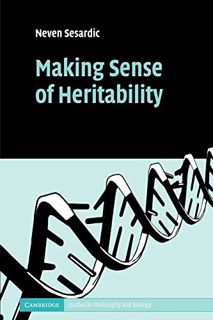 READ PDF EBOOK EPUB KINDLE Making Sense of Heritability (Cambridge Studies in Philosophy and Biology