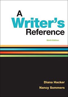 View EPUB KINDLE PDF EBOOK A Writer's Reference by  Diana Hacker &  Nancy Sommers 💌