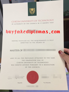 Curtin University of Technology fake diploma for sale