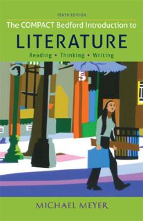 [READ] [EPUB KINDLE PDF EBOOK] The Compact Bedford Introduction to Literature: Reading, Thinking, an