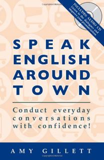[READ] PDF EBOOK EPUB KINDLE Speak English Around Town (Book & Audio CD set) by  Amy Gillett 📜