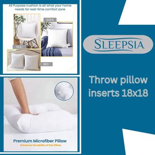Throw Pillow Inserts 18x18: The Perfect Fit For Your Home