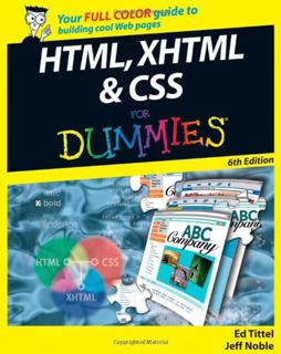 View [EPUB KINDLE PDF EBOOK] HTML, XHTML and CSS For Dummies by  Ed Tittel &  Jeff Noble 💞