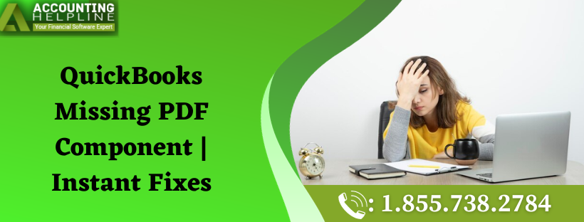 QuickBooks Missing PDF Component | Instant Fixes