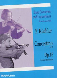 [Read] EBOOK EPUB KINDLE PDF Concertino in D, Op. 15 (1st and 3rd position): Easy Concertos and Conc