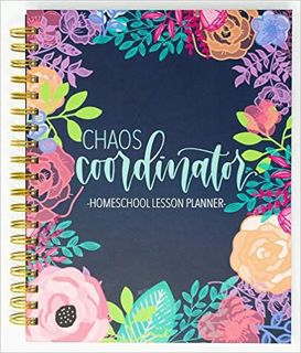 DOWNLOAD ⚡️ (PDF) Chaos Coordinator: Homeschool Lesson Planner: Undated Organizer for