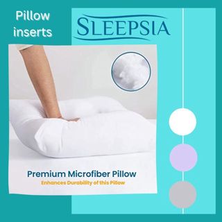 What are the different types of pillow inserts?