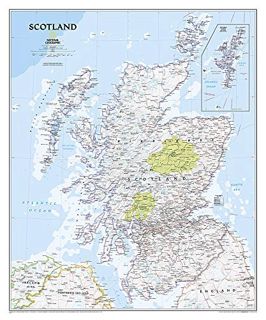 GET KINDLE PDF EBOOK EPUB National Geographic Scotland Wall Map ...