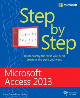 Access [EBOOK EPUB KINDLE PDF] Microsoft Access 2013 Step by Step by  Joan Lambert &  Joyce Cox 💛