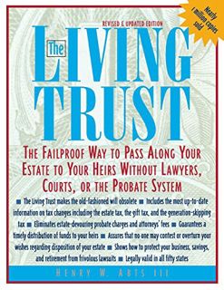 Access EBOOK EPUB KINDLE PDF The Living Trust : The Failproof Way to Pass Along Your Estate to Your