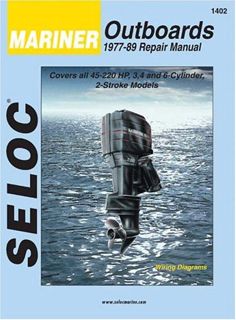 [VIEW] [EBOOK EPUB KINDLE PDF] Mariner Outboards, 3, 4, & 6 Cylinders, 1977-1989 (Seloc Marine Tune-