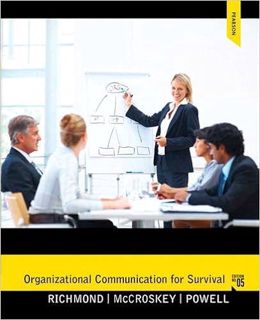 eBook ✔️ PDF Organizational Communication for Survival (Holbrook Press criminal justice series) Full