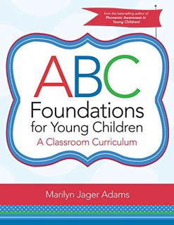 Access PDF EBOOK EPUB KINDLE ABC Foundations for Young Children: A Classroom Curriculum by  Marilyn