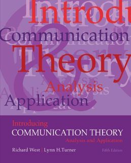 [GET] KINDLE PDF EBOOK EPUB Introducing Communication Theory: Analysis and Application by  Richard W