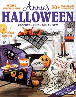 Get KINDLE PDF EBOOK EPUB Crochet Magazine World 50 + Frightfully fun designs Halloween 2021 by  Cui