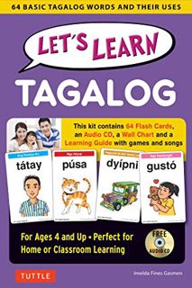 Get [EPUB KINDLE PDF EBOOK] Let's Learn Tagalog Kit: A Fun Guide for Children's Language Learning (F